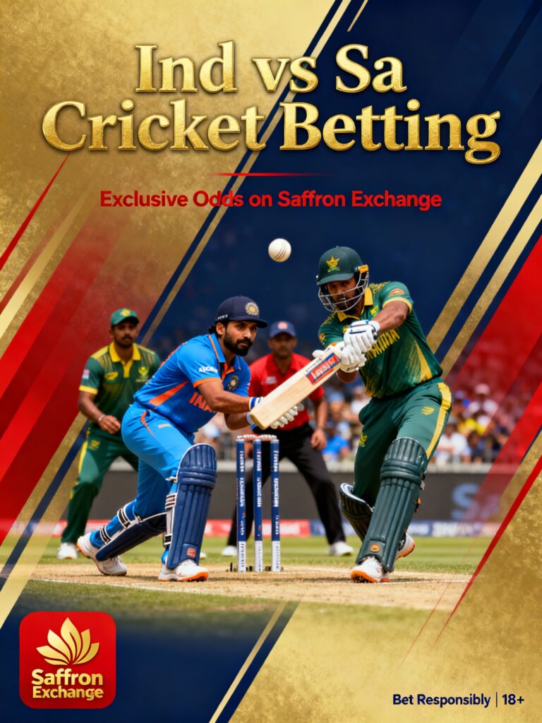 Saffron Exchange Cricket IND vs SA match updates