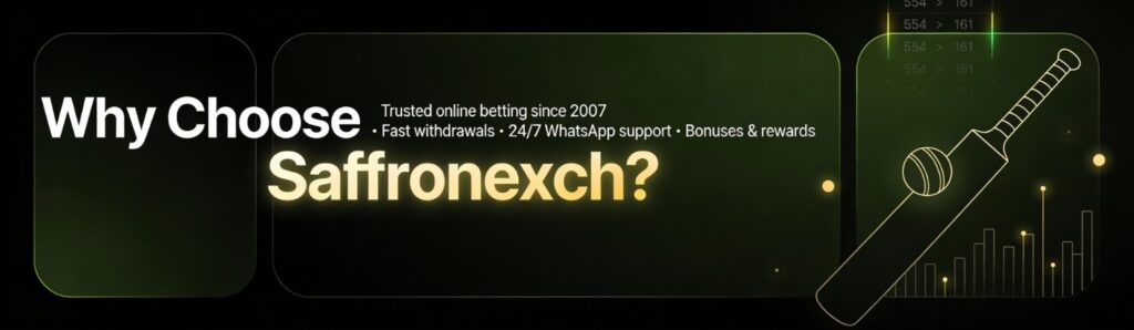 Why choose Saffronexch?