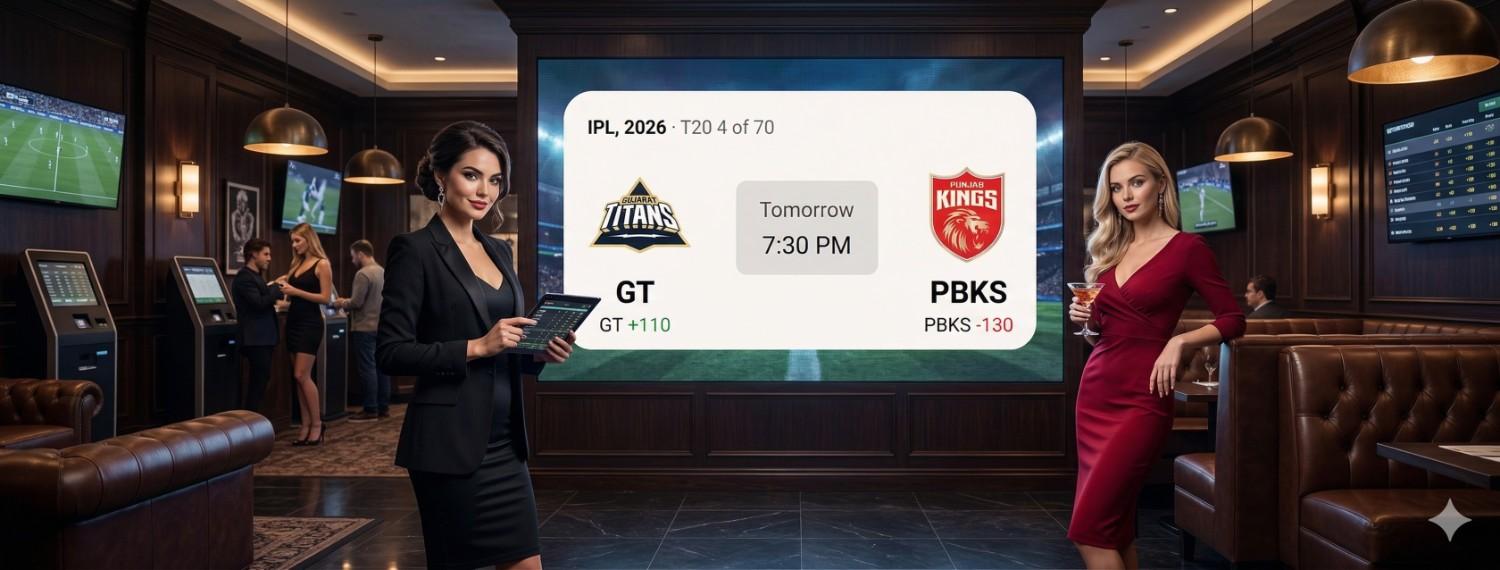 Saffronexch IPL betting tips for PBKS vs GT match 4 Punjab Kings Gujarat Titans