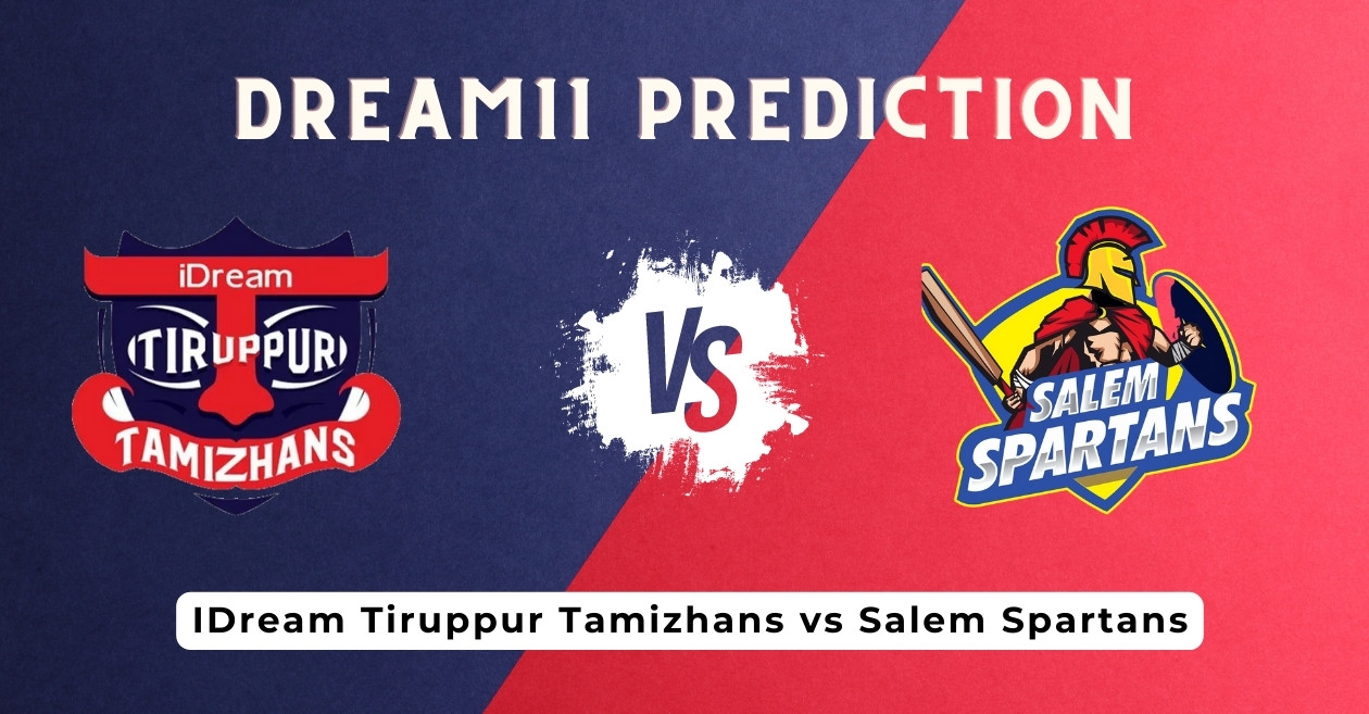 Idream Tiruppur Tamizhans vsSalem Spartans